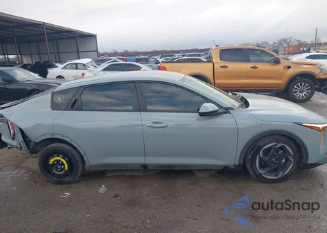 2025 Kia K4 Ex from USA, damaged, VIN 3KPFU4DE1SE007643